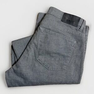 Brax Chuck Modern Fit Pants Men's 32x32 Gray Tailored Trousers EUC